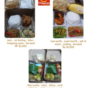 Catering Nasi Box Pantai Sundak