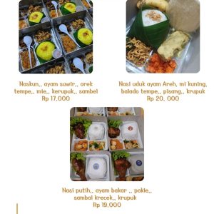 Menu Nasi Box Jogja